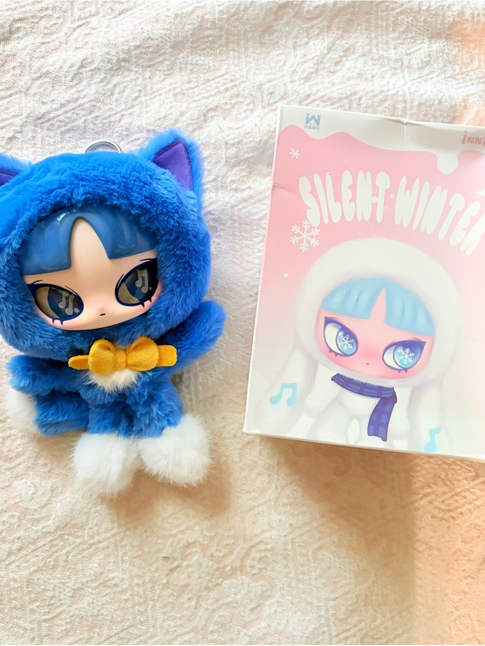 NIB Inns Silent Winter Plush Series Blind Box | Blues Cat